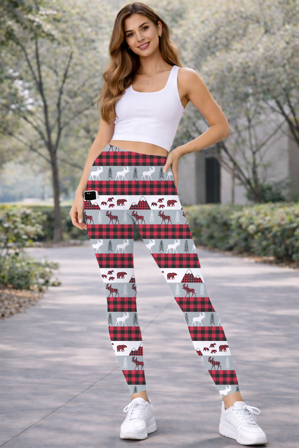 ANIMAL PLAID-HOLIDAY RUN-BOTTOMS-PREORDER DUE 9/18