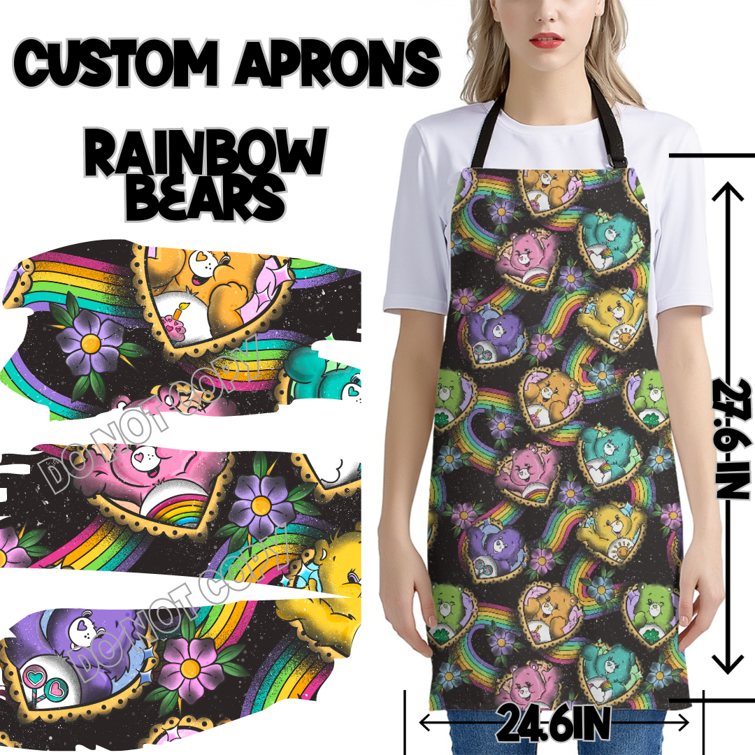 RAINBOW BEARS - APRON PREORDER CLOSING 10/30 ETA END DEC/EARLY JAN