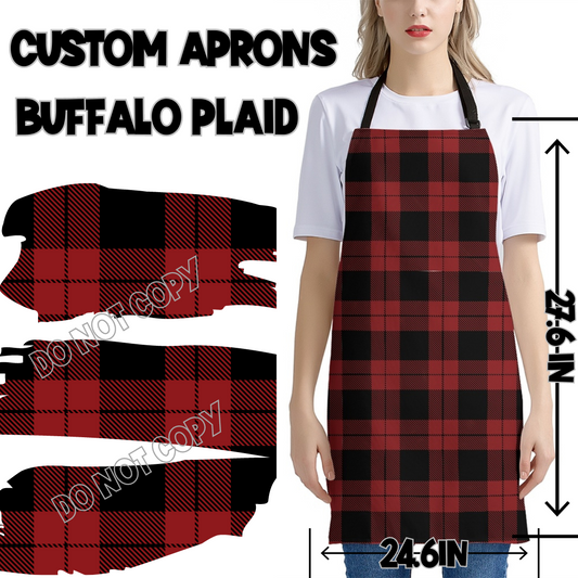 BUFFALO PLAID - APRON PREORDER CLOSING 10/30 ETA END DEC/EARLY JAN