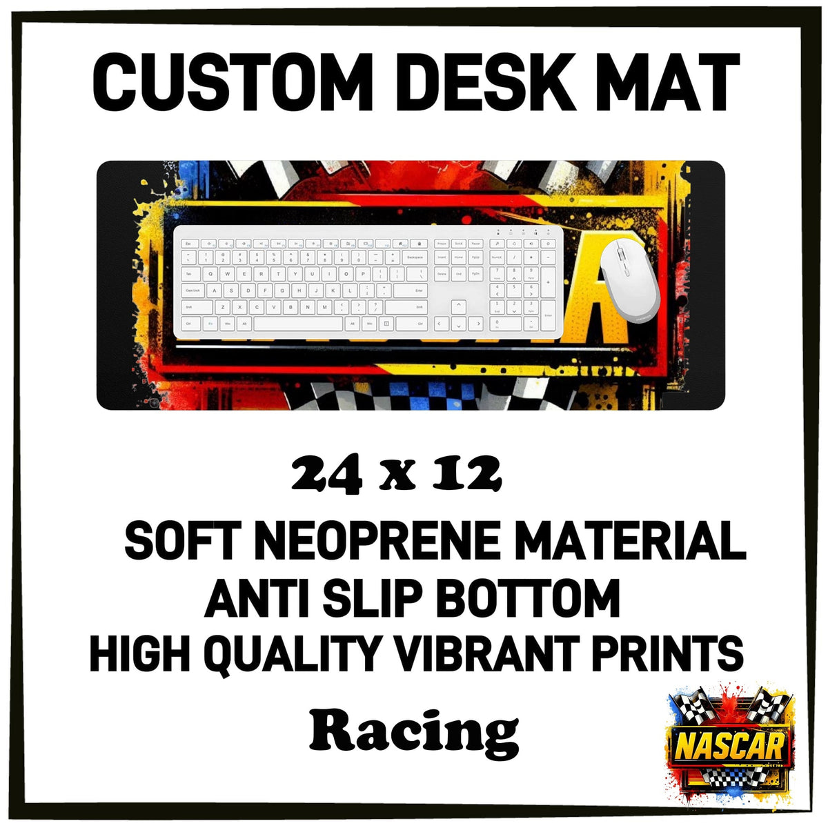 5DSK - Racing Desk Mat - Preorder Due 10/21 ETA: Mid-Dec