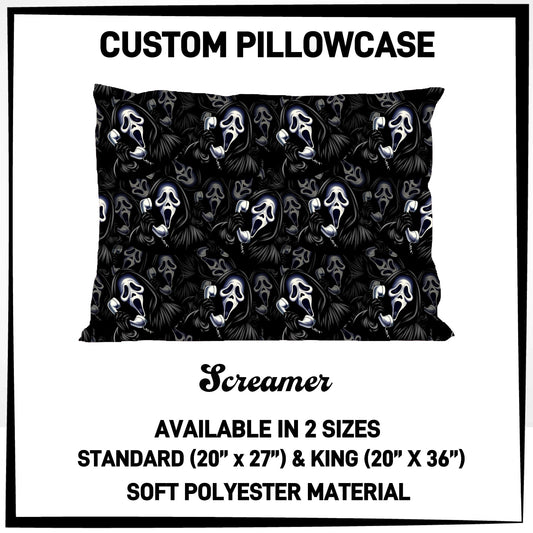 7PWS - Screamer Pillowcase - Preorder Due 10/7 ETA: Late Nov