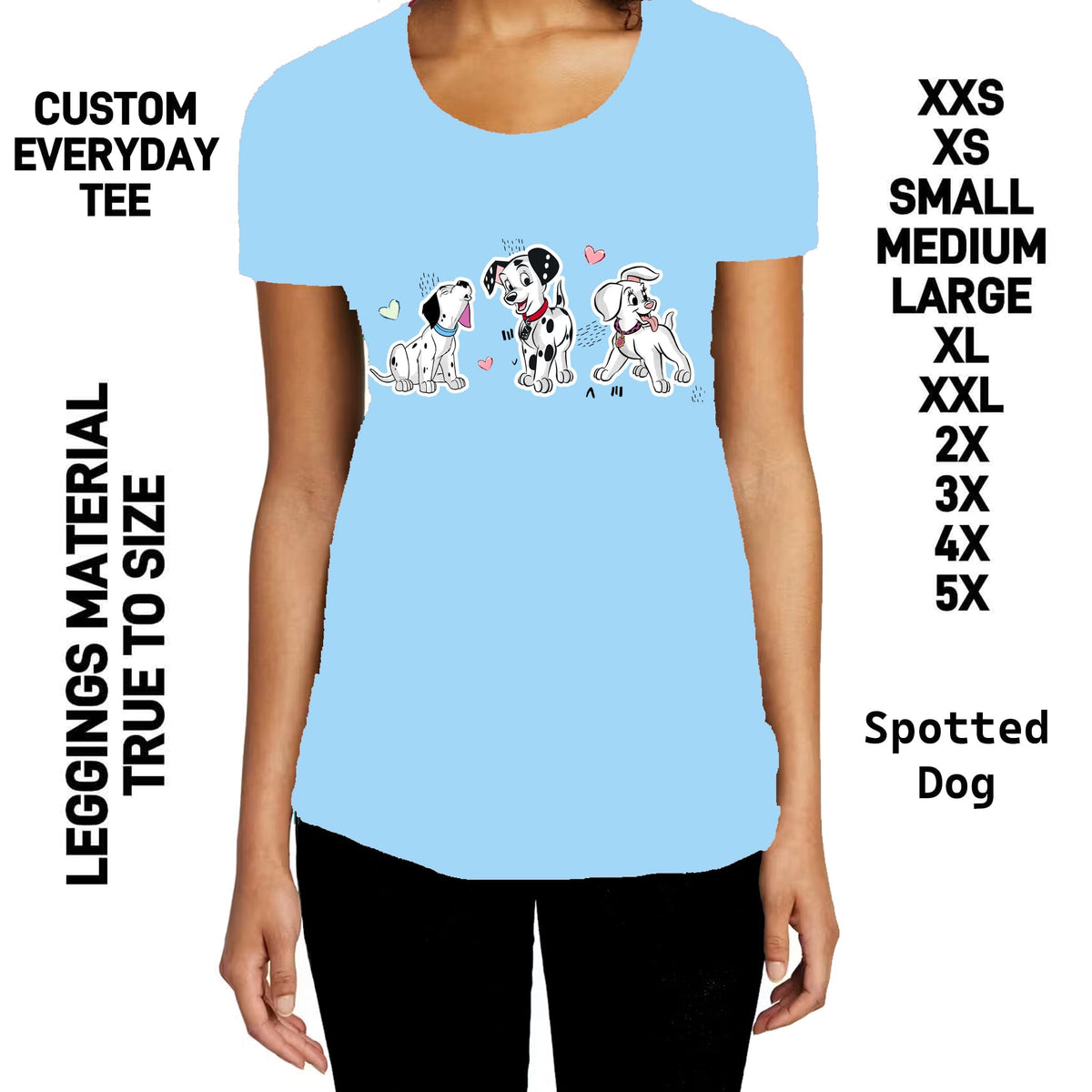 301BT - Spotted Dog Everyday Tee - Preorder Due 10/11 ETA: Early Dec