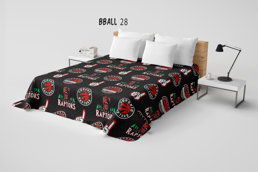 SPORTS RUN 3- BBALL 28 QUILT