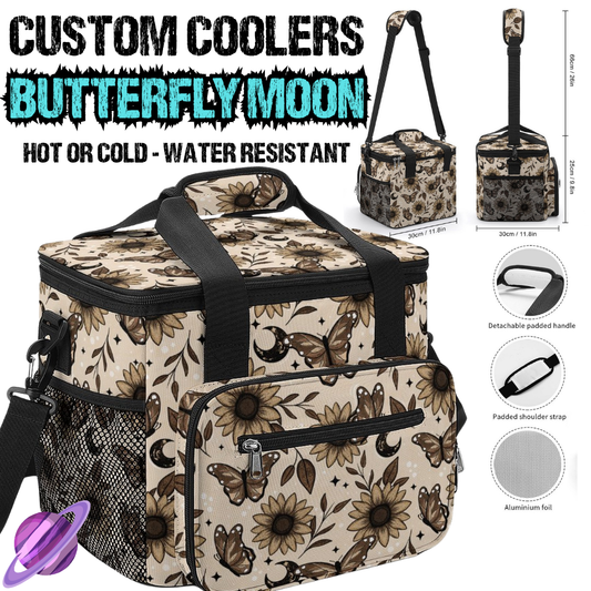 BUTTERFLY MOON - CUSTOM COOLERS CLOSING 12/27