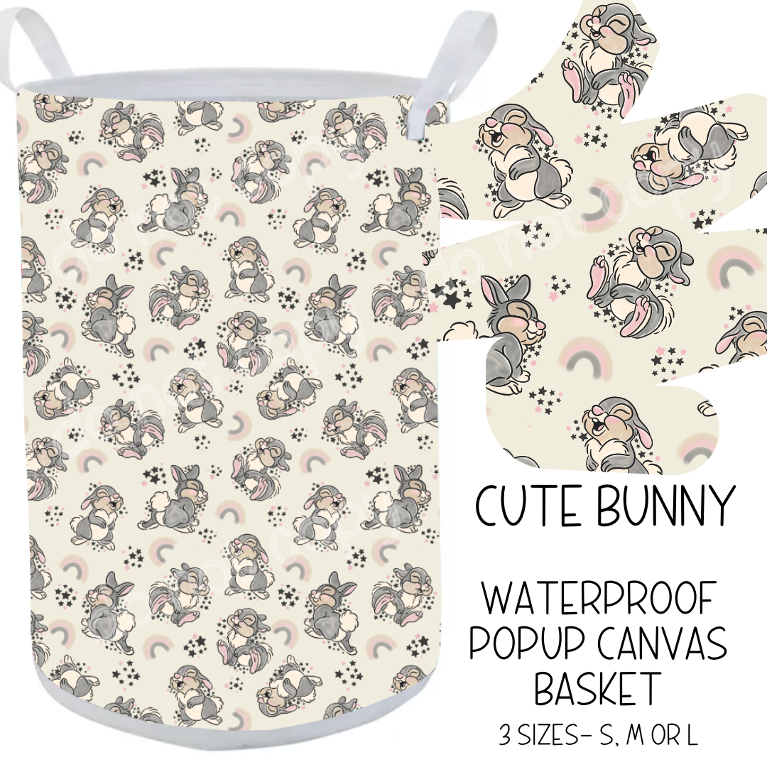 CUTE BUNNY - CANVAS BASKET RUN 2 - PREORDER CLOSING 12/14 ETA END FEB