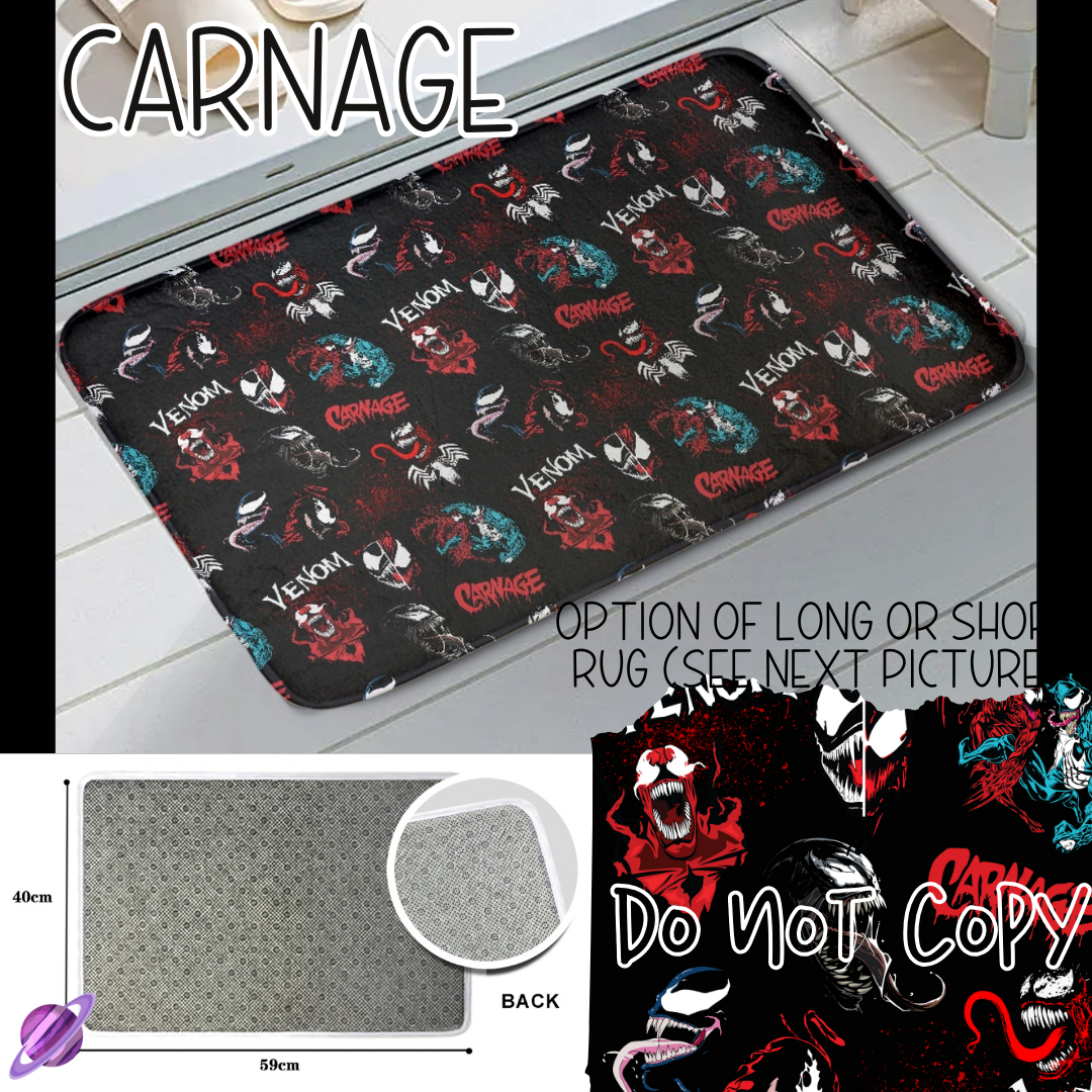 CARN- SHORT/LONG FLOOR MAT PREORDER CLOSING 1/14