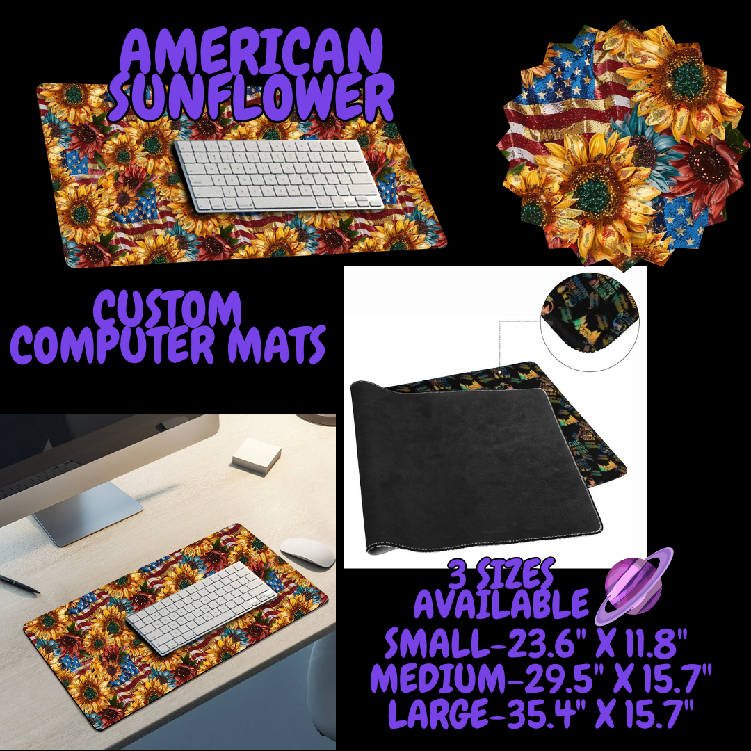 AMERICAN SUNFLOWER- COMPUTER MAT