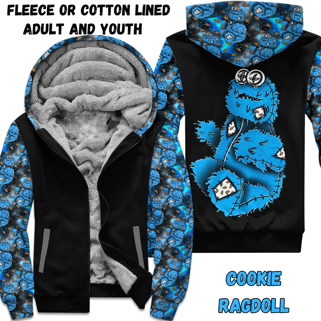 COOKIE RAGDOLL- FLEECE/COTTON JACKET RUN 7-PREORDER CLOSING 11/27 ETA END JAN