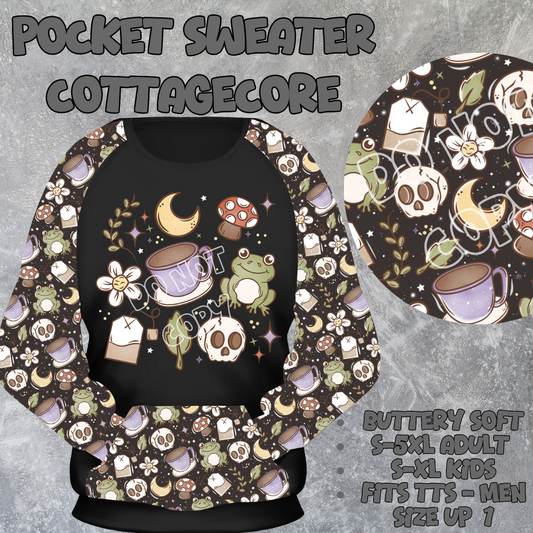 COTTAGECORE - POCKET SWEATSHIRT - POCKET SWEATER OUTFITS 2 PREORDER CLOSING 2/19