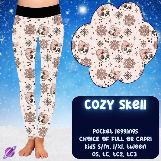 COZY SKELL - LEGGING/CAPRI WINTER RUN CLOSING 10/29