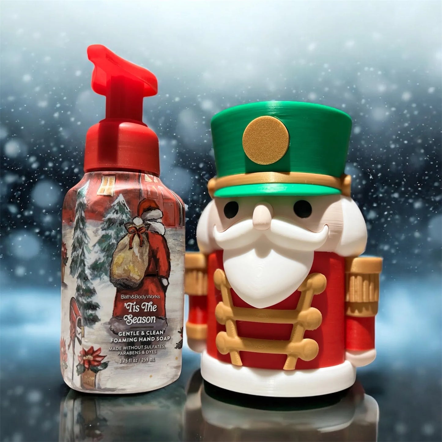 NUTCRACKER SOAP HOLDER- 3D PRINTED