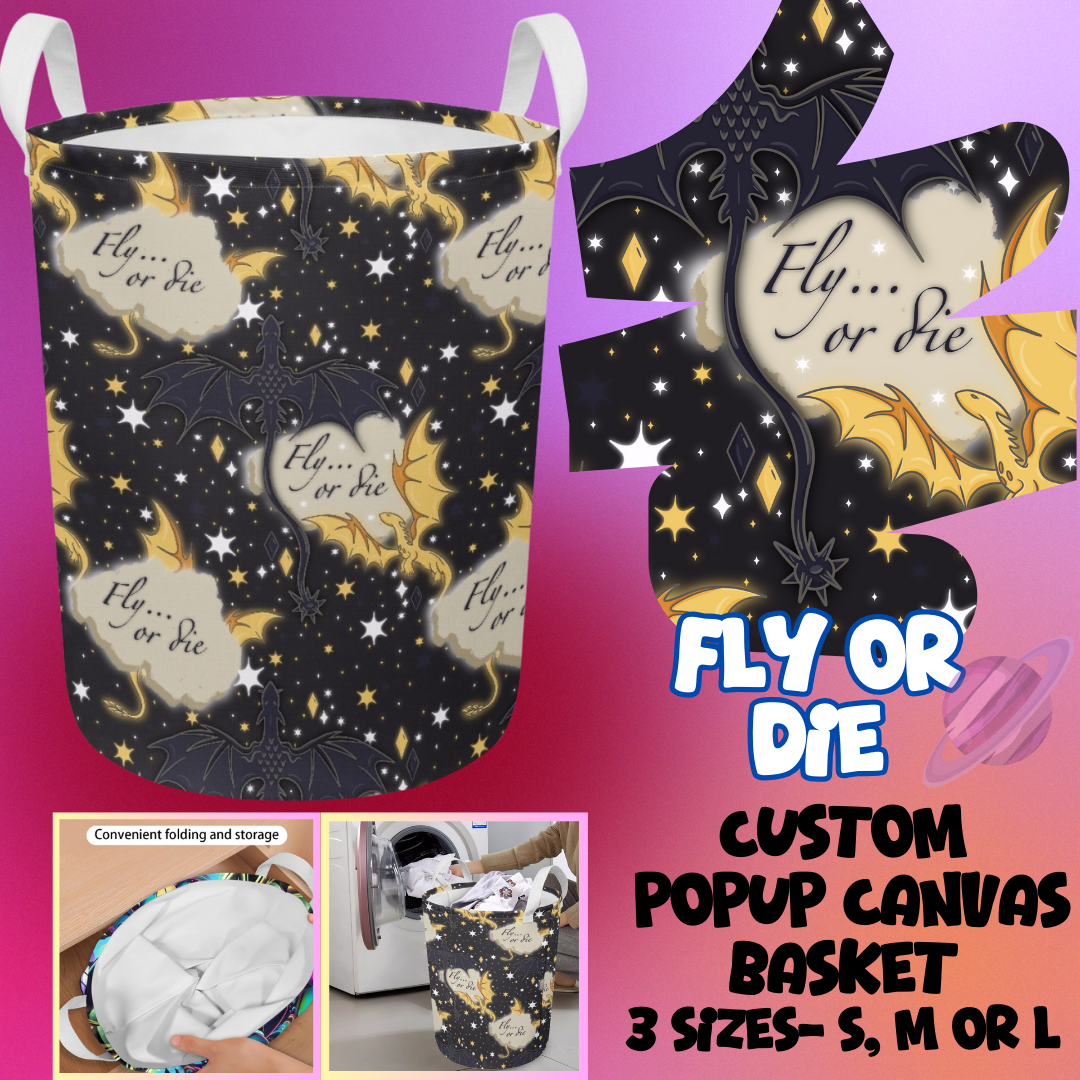 FLY OR DIE- STORAGE BASKETS 6- PREORDER CLOSING 5/4