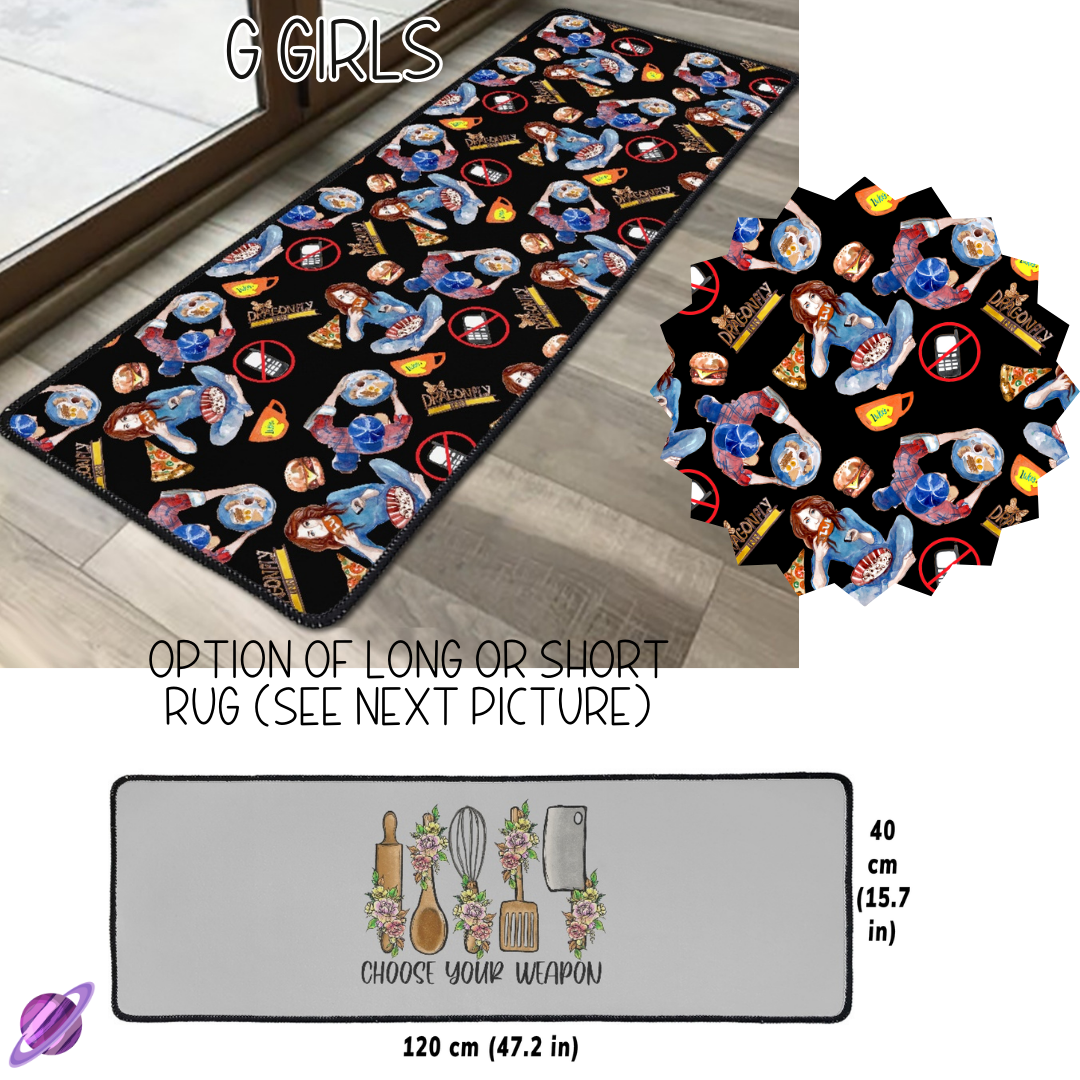 G GIRLS- SHORT/LONG FLOOR MAT PREORDER CLOSING 1/14