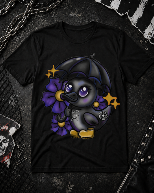 KEEP IT WEIRD-DARK DUCK TEE