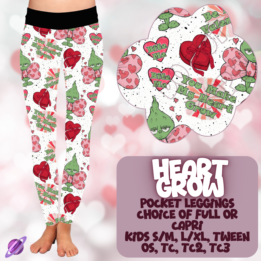 HEART GROW - LEGGING/JOGGER/LOUNGER - LOVE YOU RUN PREORDER CLOSING 11/30