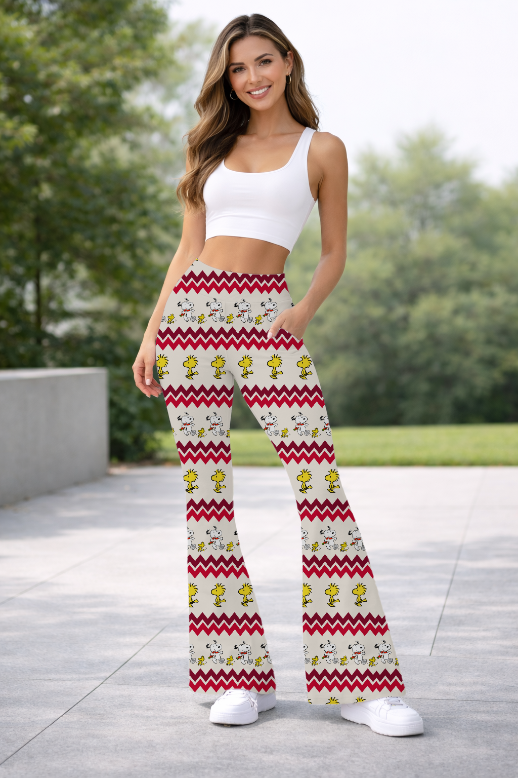 HOLIDAY PUP-HOLIDAY RUN-YOGA FLARE PANTS-PREORDER DUE 9/18
