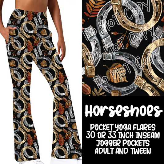 HORSESHOES -YOGA FLARES - FLARES 4 - PREORDER CLOSING 11/24 ETA JANUARY