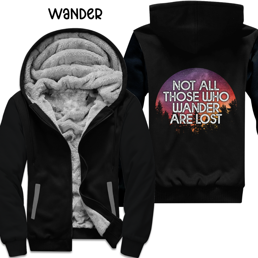 WANDER- FLEECE/COTTON JACKET RUN 6-PREORDER CLOSING 9/20 ETA END NOV/EARLY DEC