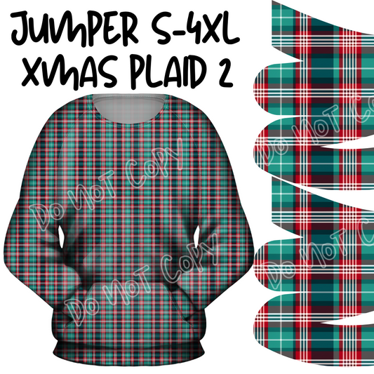 XMAS PLAID 2 - JUMPER PREORDER - CLOSING 9/29 ETA END NOV EARLY DEC