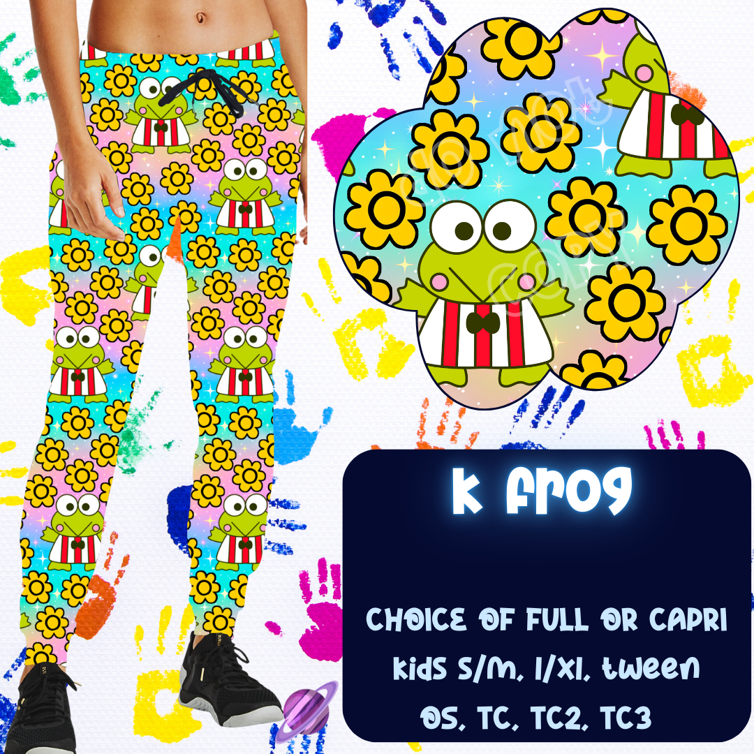 K FROG - FUN KIDS RUN - JOGGER/CAPRI PREORDER CLOSING 11/5