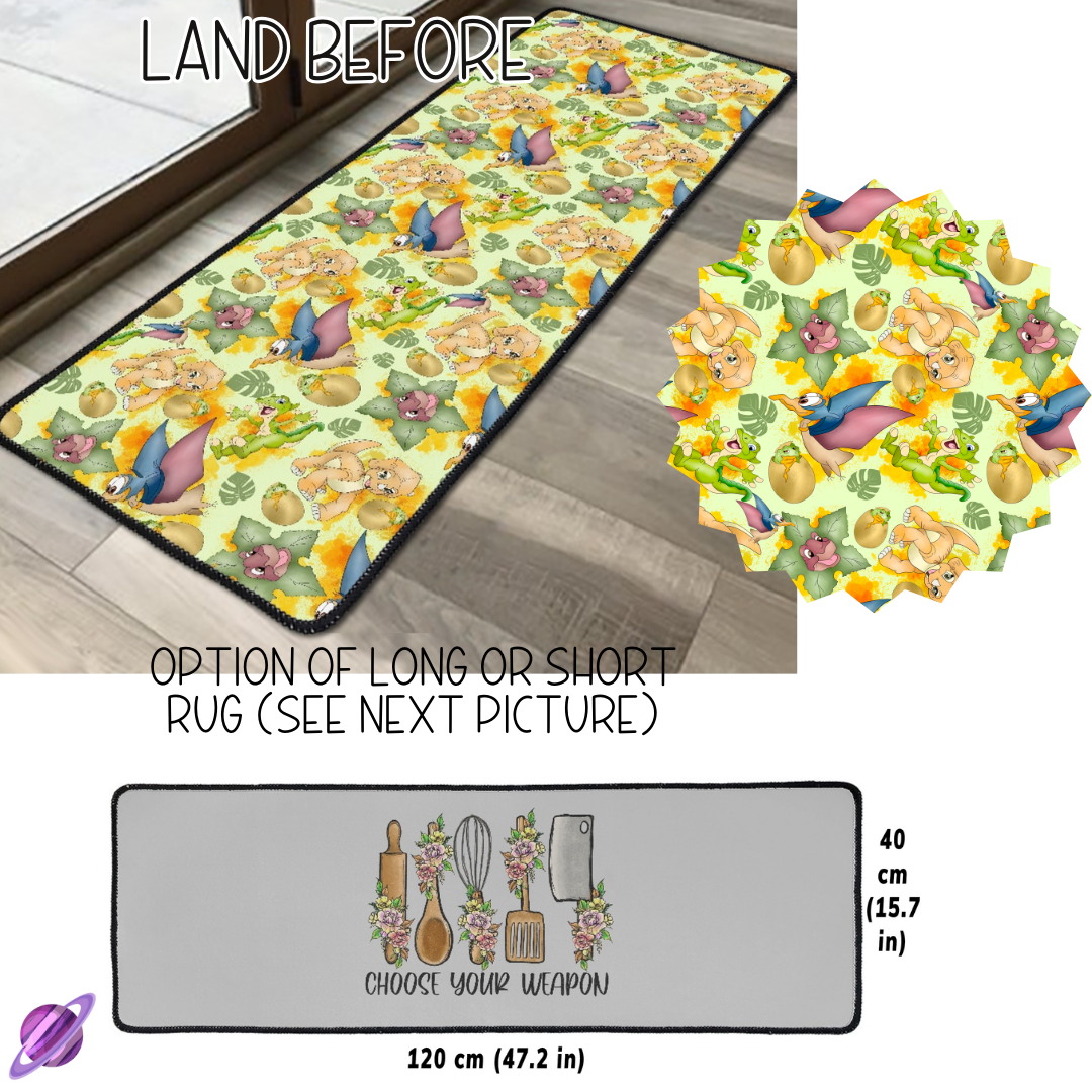 LAND BEFORE- SHORT/LONG FLOOR MAT PREORDER CLOSING 1/14