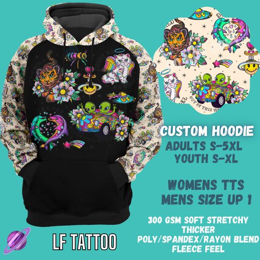 LF TATTOO HOODIE-OUTFIT RUN PREORDER CLOSING 1/10