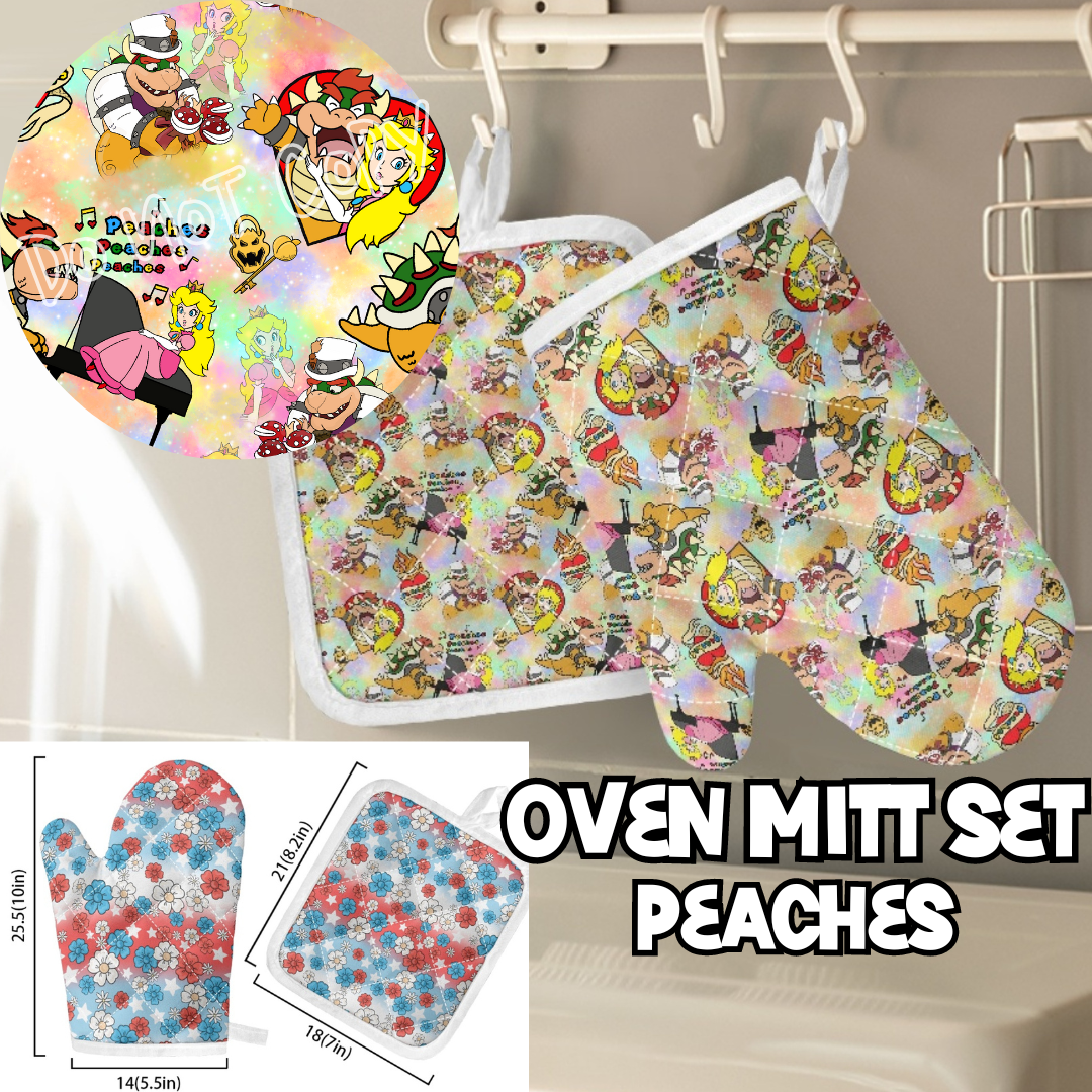 PEACHES - OVEN MITTS PREORDER CLOSING 10/29 ETA END DEC/EARLY JAN