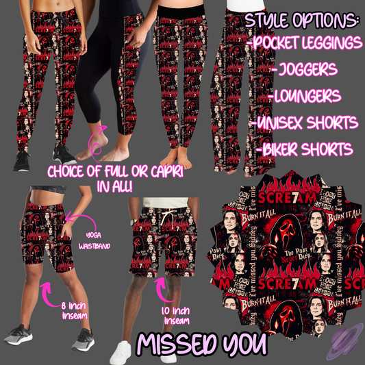 MISSED YOU-6 STYLES OF BOTTOMS-PREORDER CLOSING 2/17