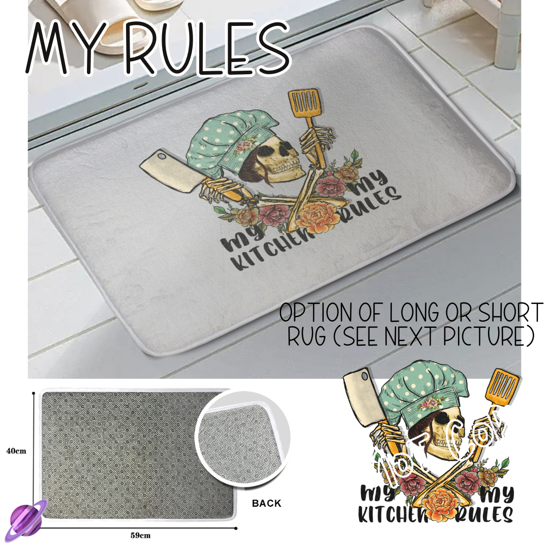 MY RULES- SHORT/LONG FLOOR MAT PREORDER CLOSING 1/14