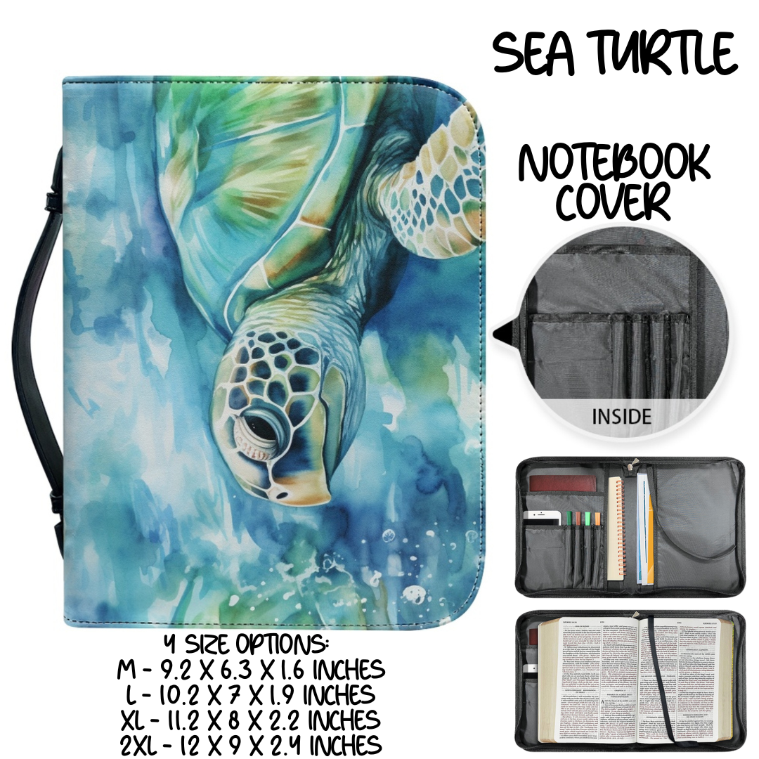 SEA TURTLE - NOTEBOOK COVERS PREORDER CLOSING 10/5 ETA EARLY DEC