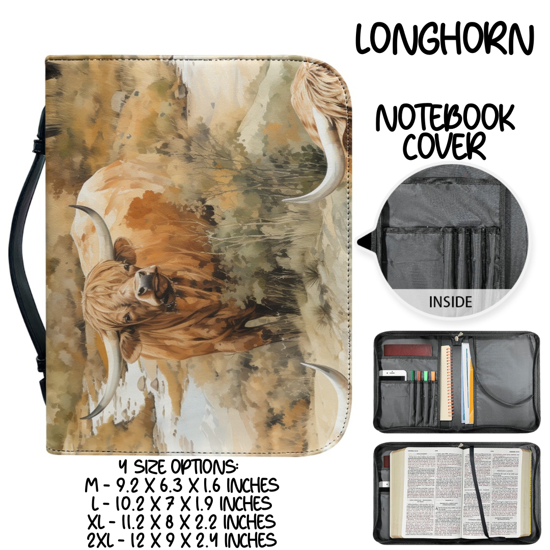 LONGHORN - NOTEBOOK COVERS PREORDER CLOSING 10/5 ETA EARLY DEC