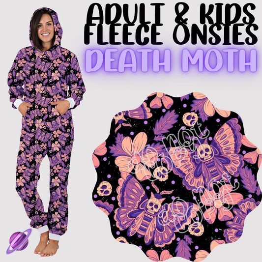 DEATH MOTH-ONESIES ROUND 2- PREORDER CLOSING 2/5