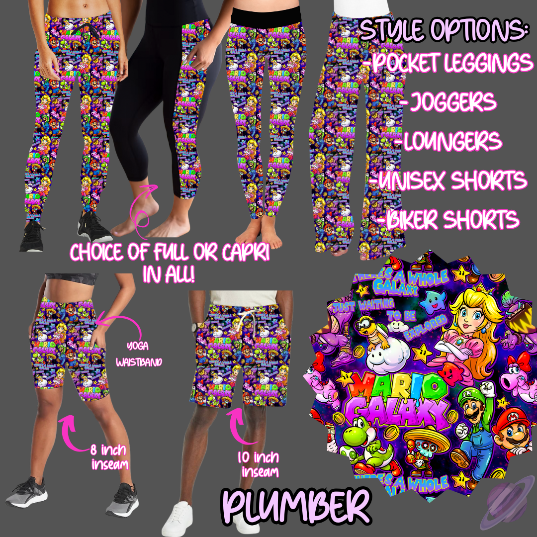 PLUMBER-6 STYLES OF BOTTOMS-PREORDER CLOSING 2/17