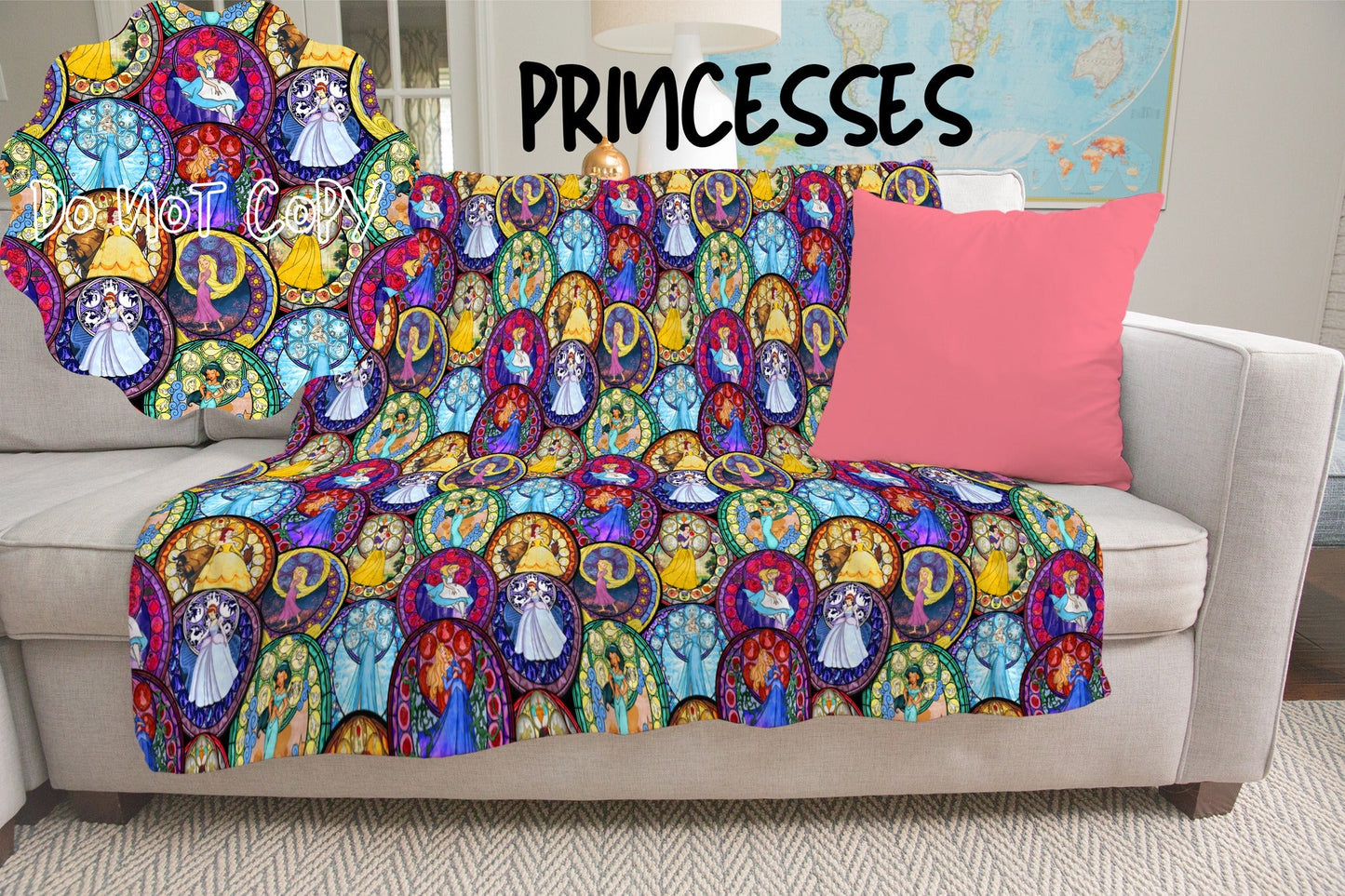 PRINCESSES- GIANT SHAREABLE THROW BLANKETS PREORDER CLOSING 1/12