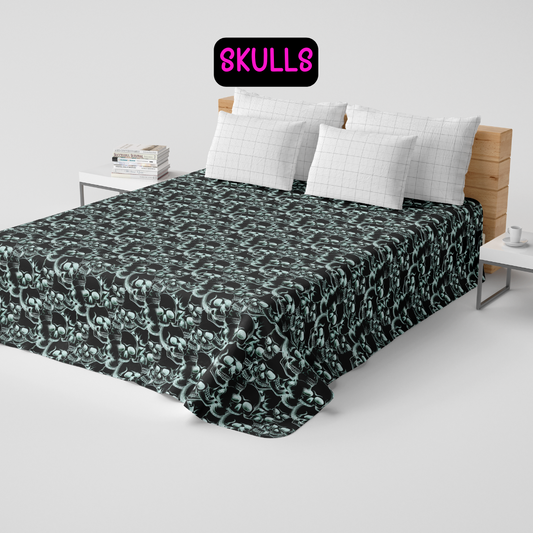 SKULLS - CUSTOM QUILTS RUN 5 - PREORDER CLOSING 10/15