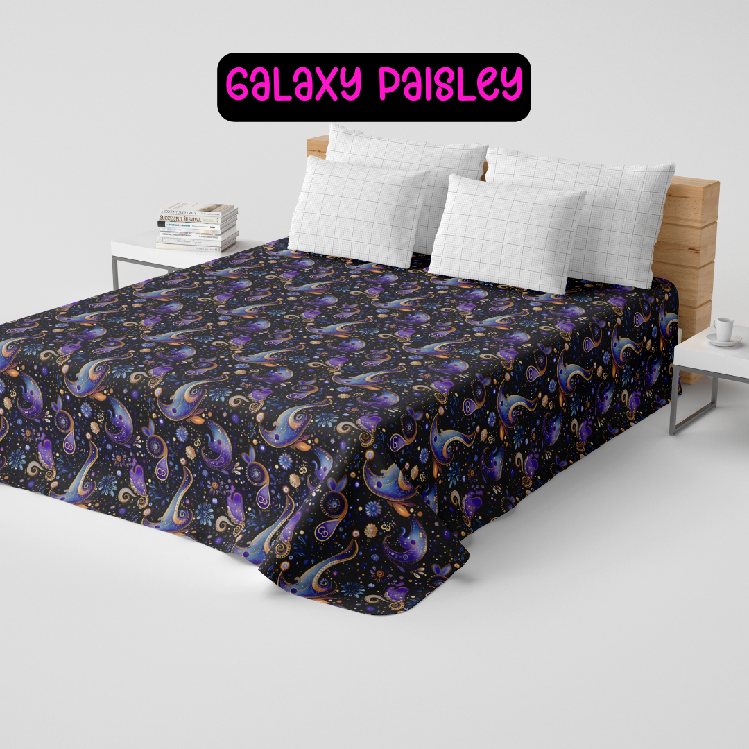 GALAXY PAISLEY - CUSTOM QUILTS RUN 5 - PREORDER CLOSING 10/15