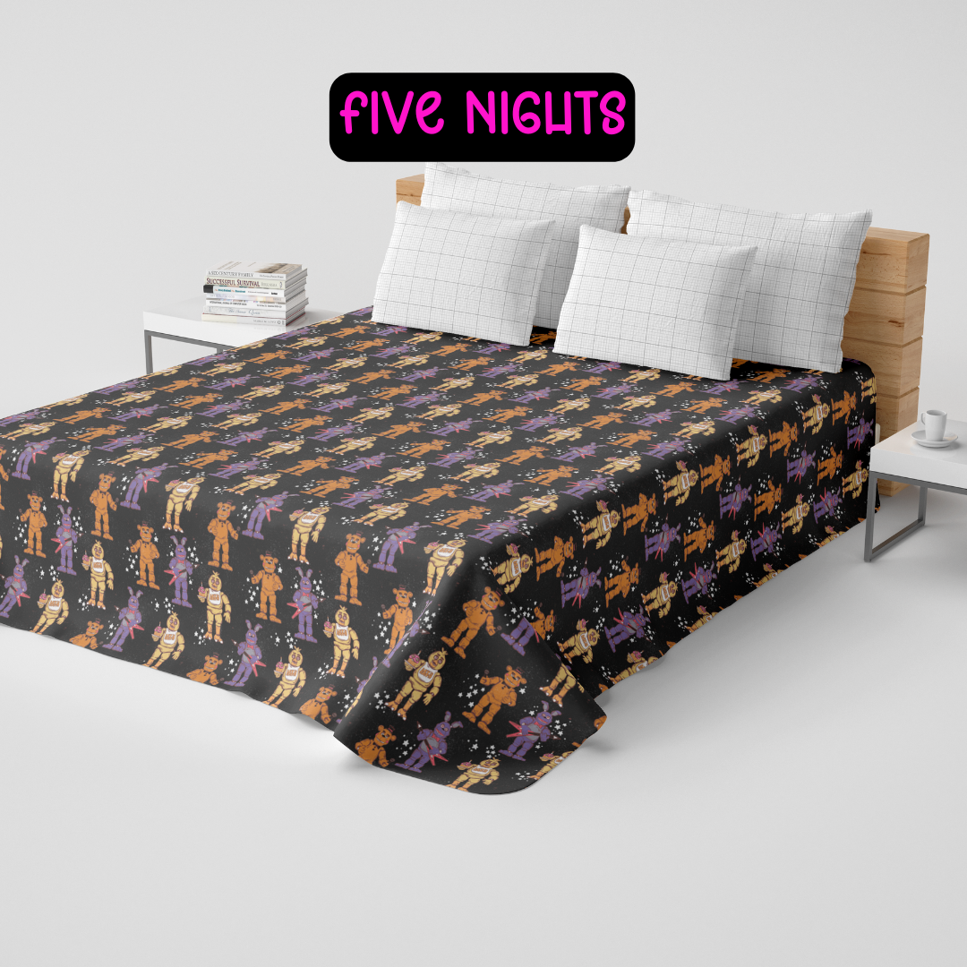 FIVE NIGHTS - CUSTOM QUILTS RUN 5 - PREORDER CLOSING 10/15