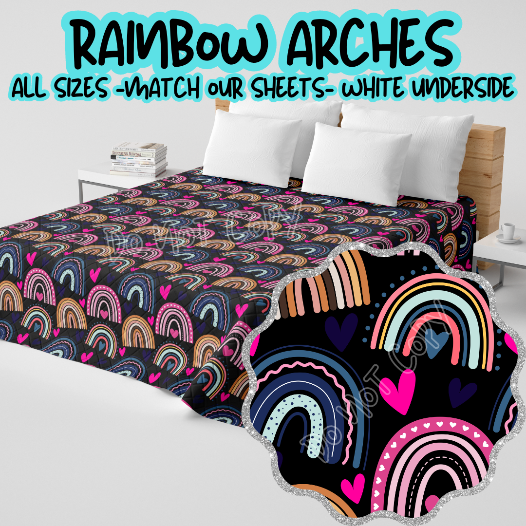 RAINBOW ARCHES - CUSTOM QUILTS RUN 6 - PREORDER CLOSING 11/3