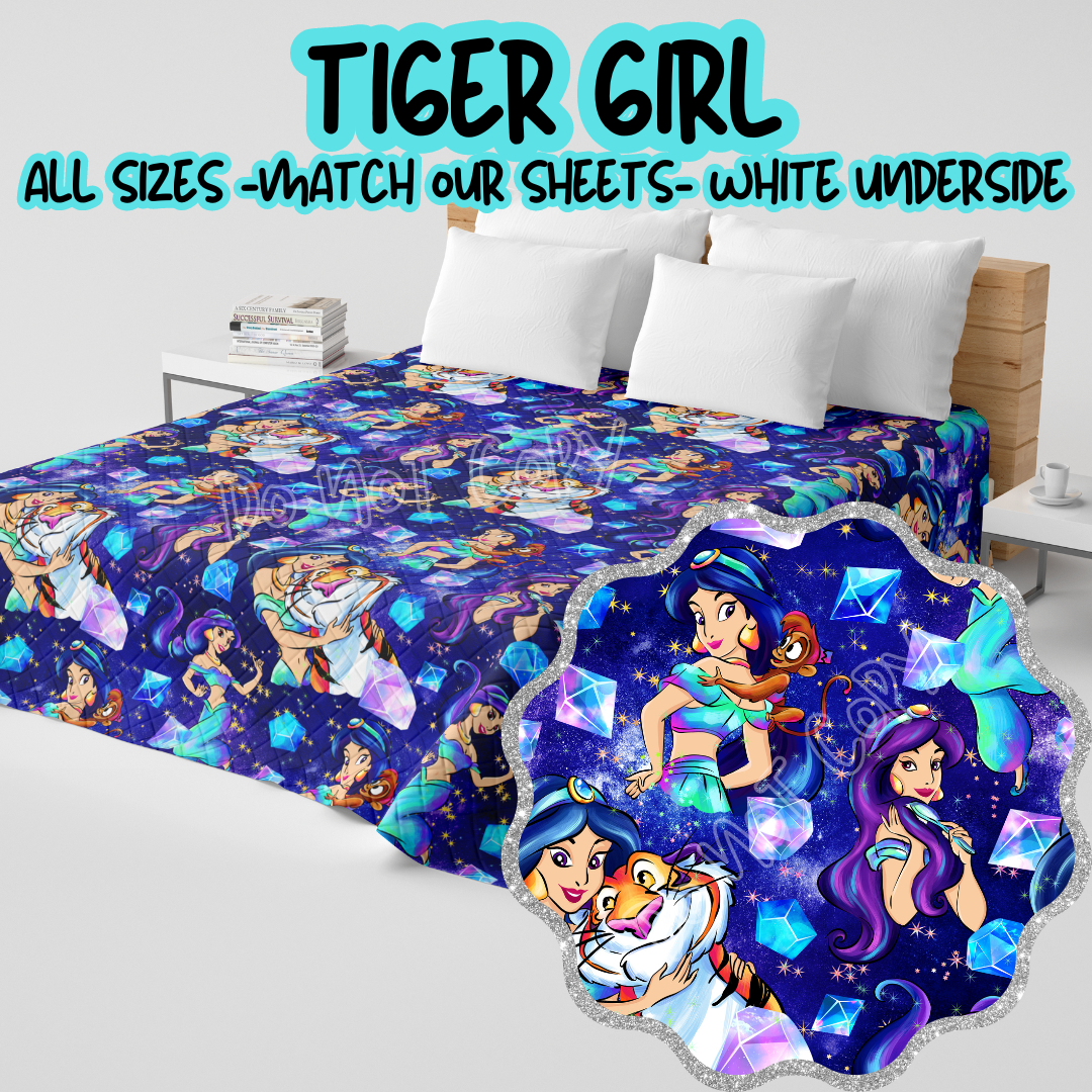 TIGER GIRL - CUSTOM QUILTS RUN 6 - PREORDER CLOSING 11/3