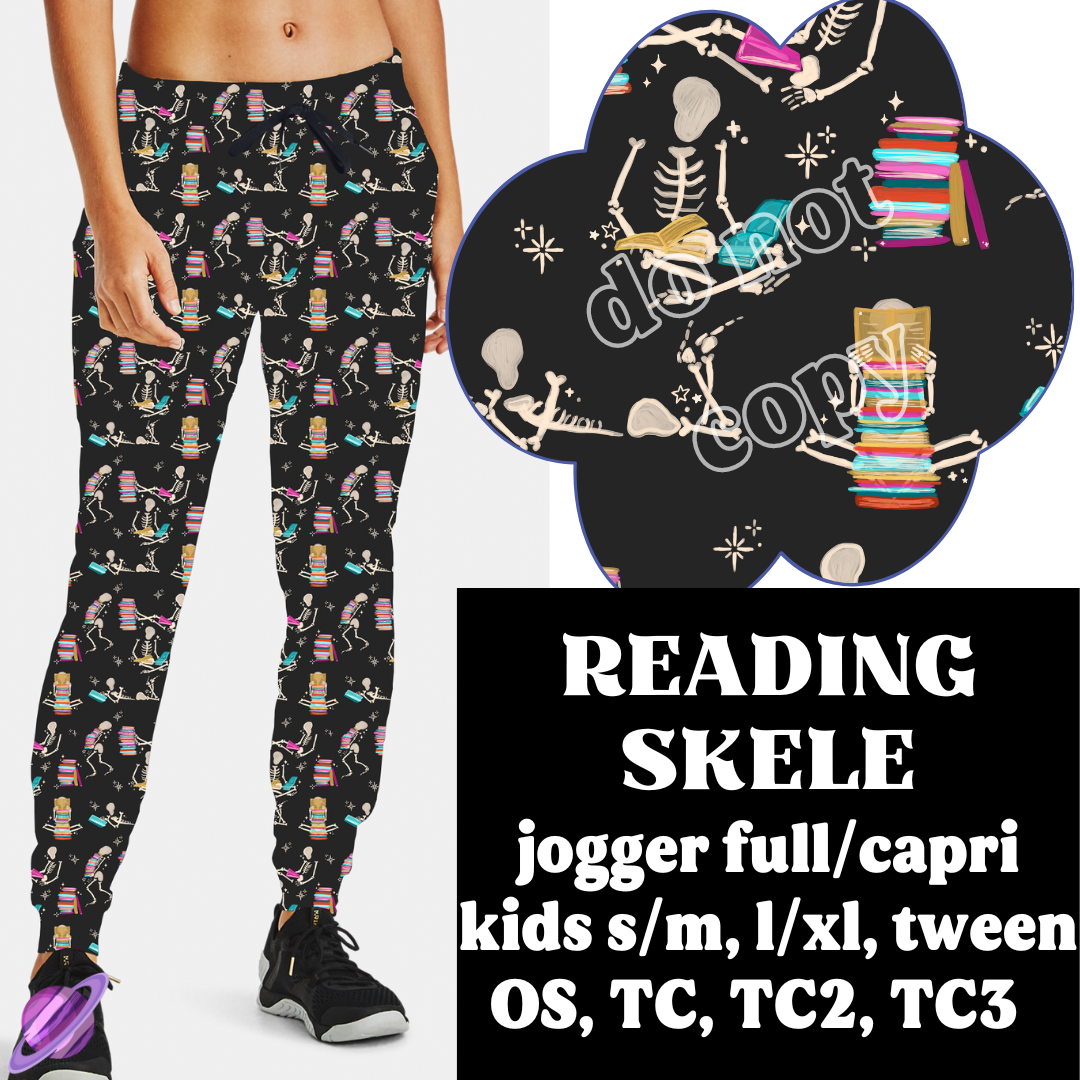 READING SKELE - B84 - JOGGER/CAPRI PREORDER CLOSING 1/1 ETA END OF FEB