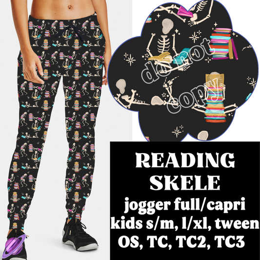 READING SKELE - B84 - JOGGER/CAPRI PREORDER CLOSING 1/1 ETA END OF FEB