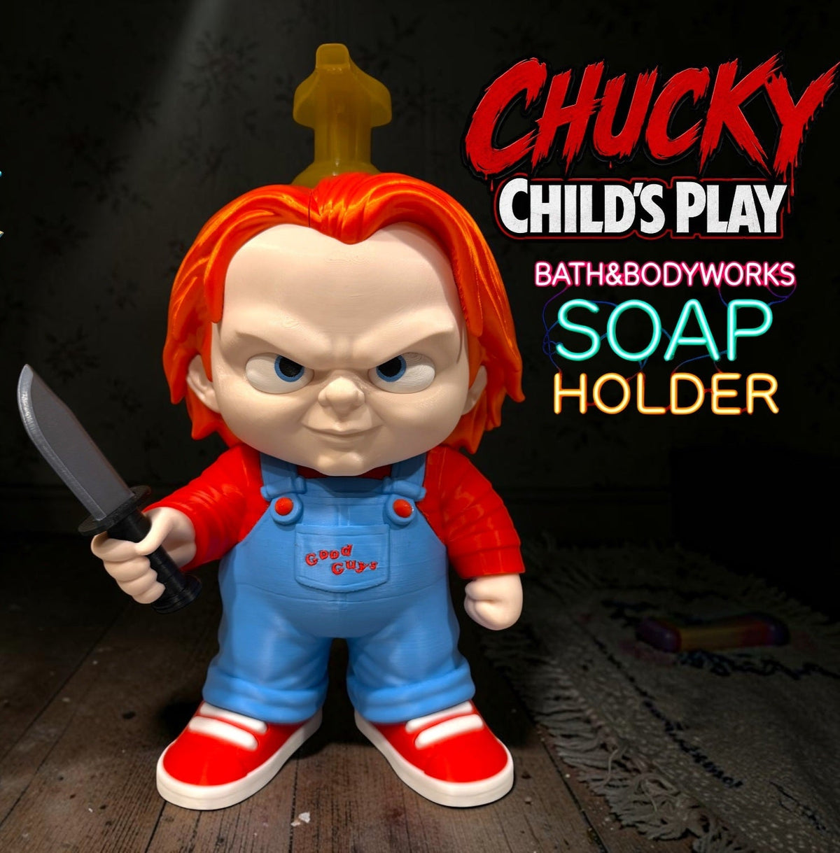 HORROR ICONS BBW SOAP HOLDERS- 3D PRINTED