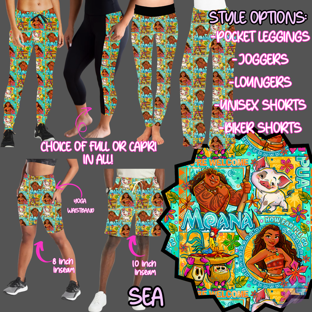SEA-6 STYLES OF BOTTOMS-PREORDER CLOSING 3/10