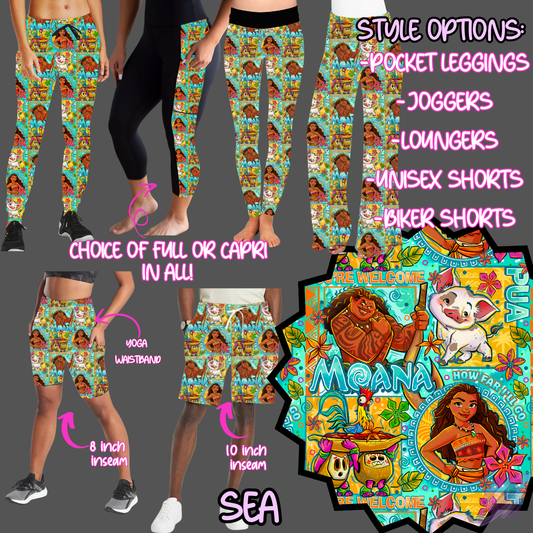 SEA-6 STYLES OF BOTTOMS-PREORDER CLOSING 3/10