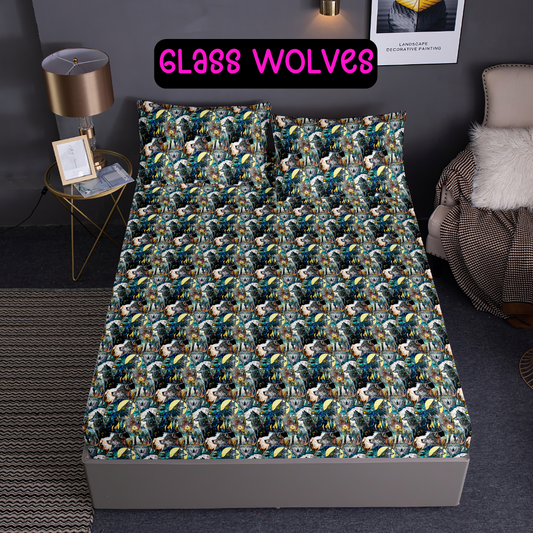 GLASS WOLVES - CUSTOM SHEET SETS RUN 5 - PREORDER CLOSING 10/15