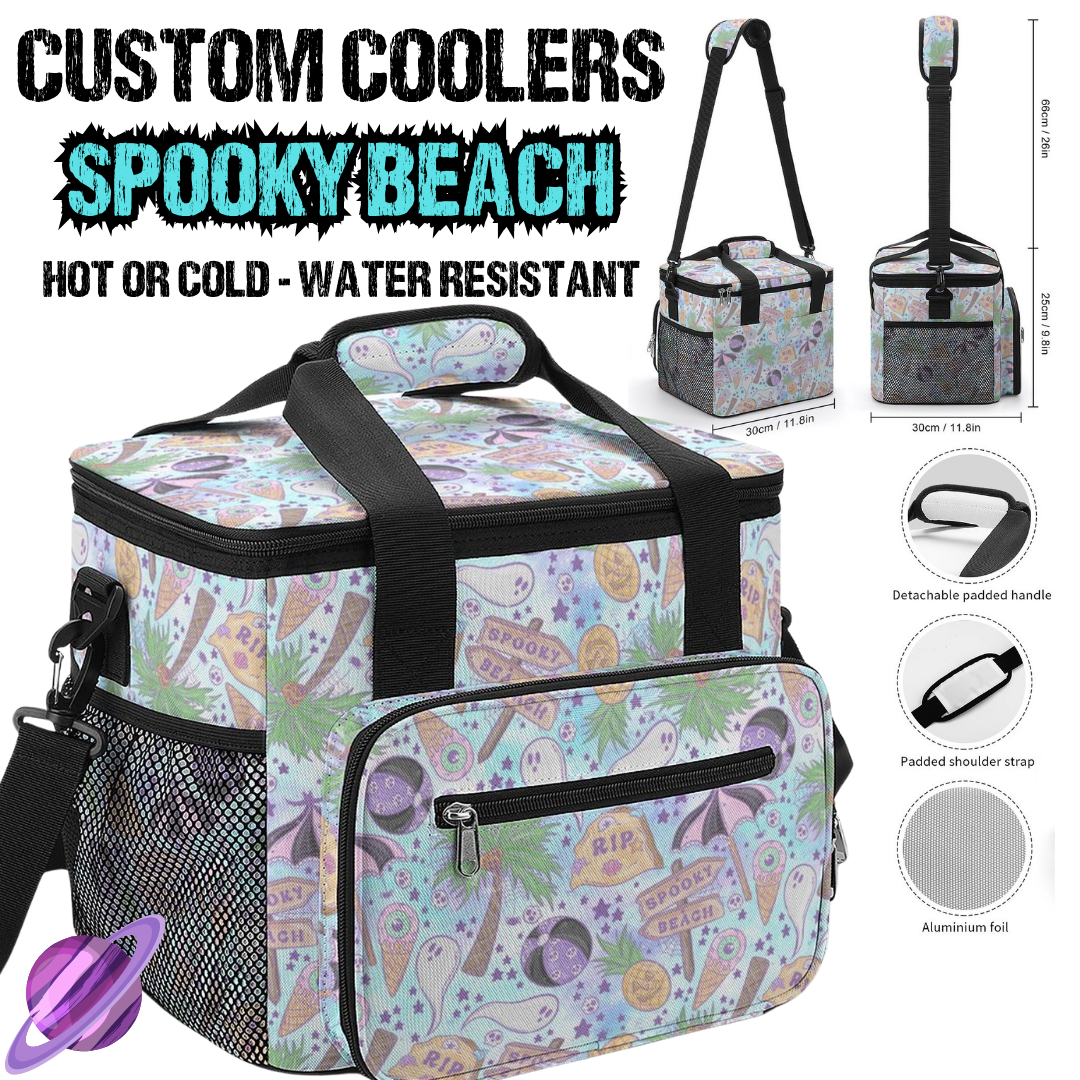 SPOOKY BEACH - CUSTOM COOLERS CLOSING 12/27