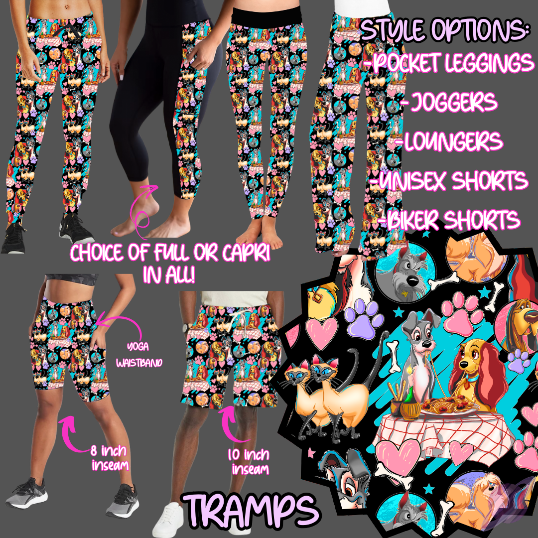TRAMPS-6 STYLES OF BOTTOMS-PREORDER CLOSING 3/10