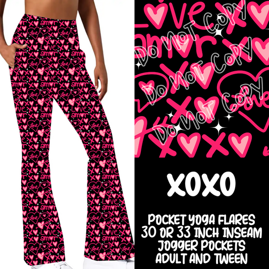 XOXO -YOGA FLARES - FLARES 4 - PREORDER CLOSING 11/24 ETA JANUARY