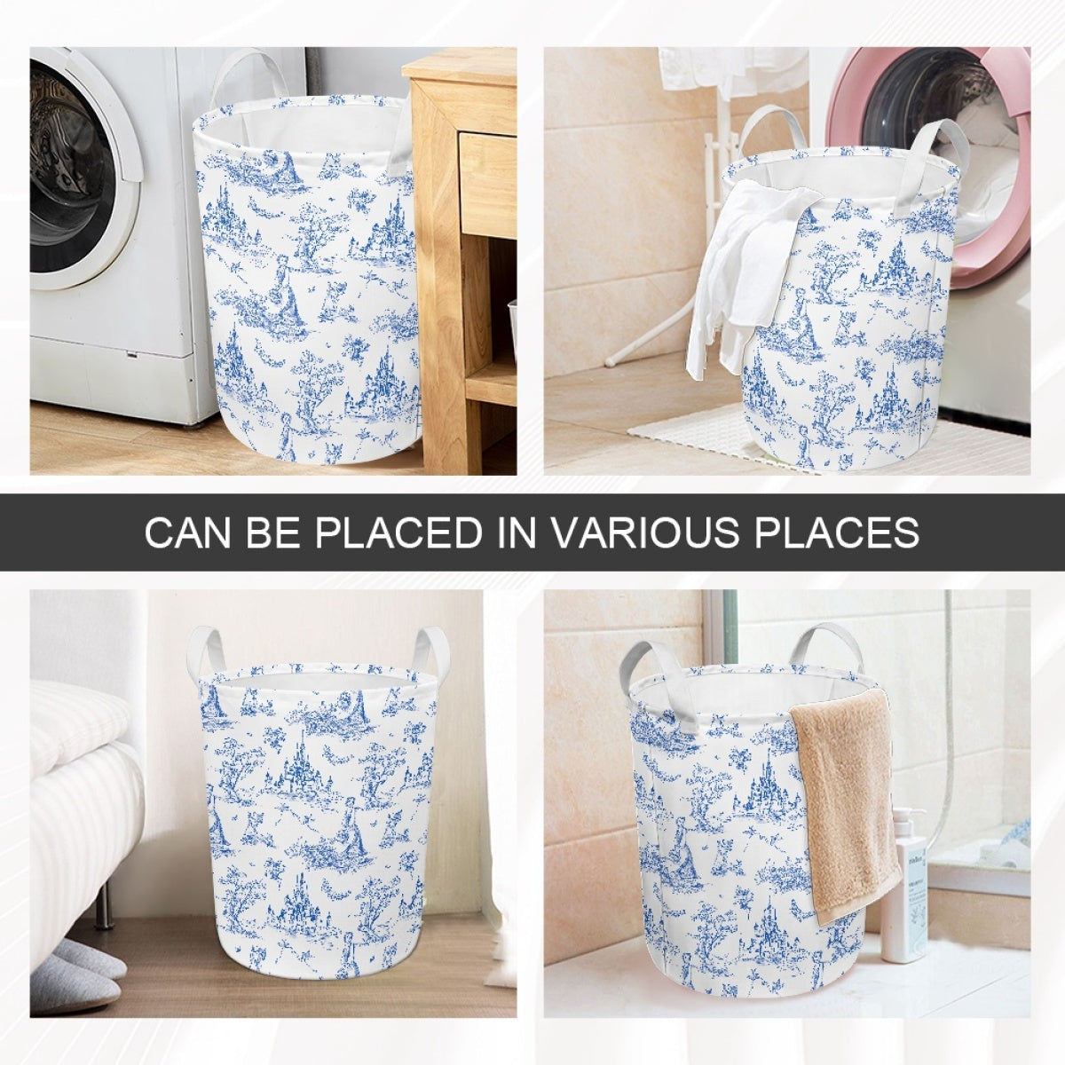 BLUE PLAID- STORAGE BASKETS 6- PREORDER CLOSING 5/4