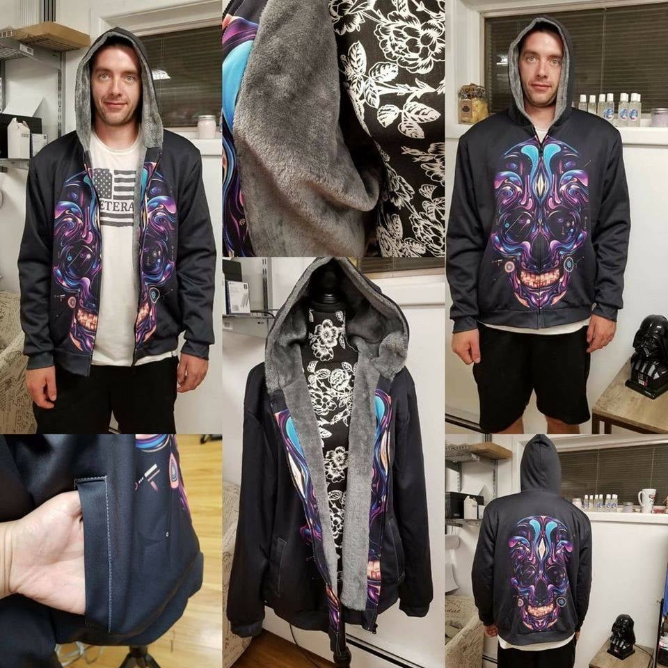 CREEPY- FLEECE/COTTON JACKET RUN 7-PREORDER CLOSING 11/27 ETA END JAN